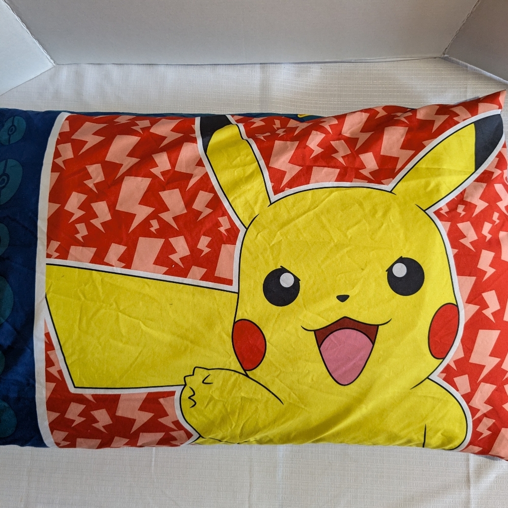 Pokemon Pillow Case Pikachu Standard size